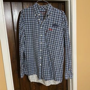 Cinch FR long sleeve button down